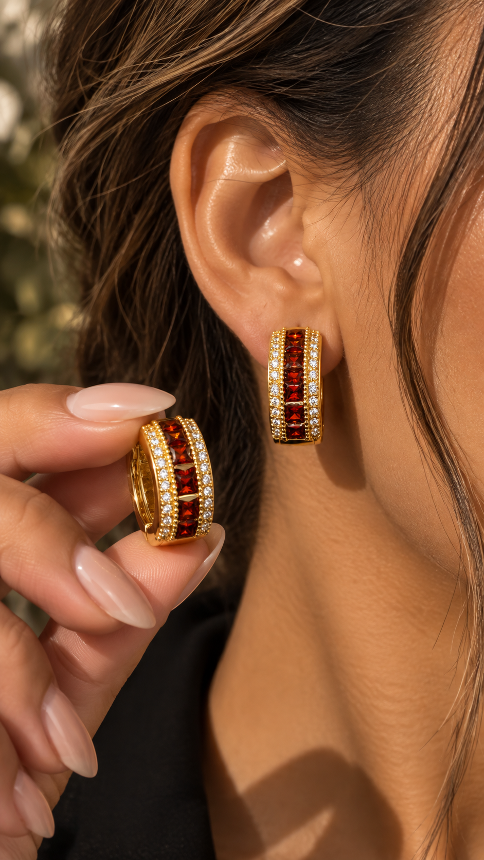 Zafira Hoops (Colored)